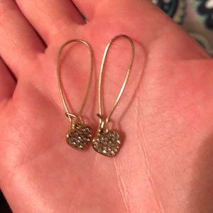 🔥 2 for $10🔥 Gold Hoop Earrings with Hearts